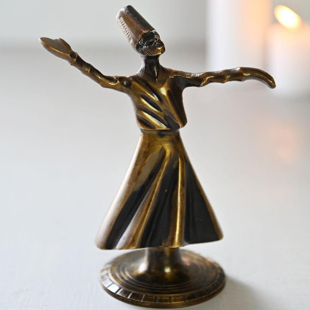 
                  
                    18" Sufi Dervish Whirling Statue - Brass
                  
                