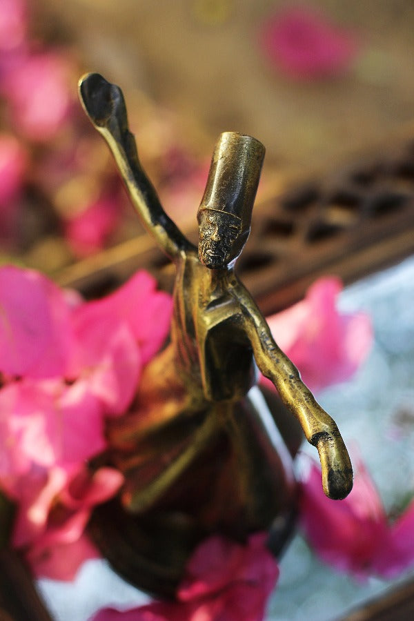 
                  
                    Whirling Sufi Dervish Brass Statue
                  
                